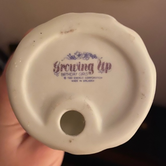 Ceramic Growing Up Birthday Girls - Picture 2 of 2